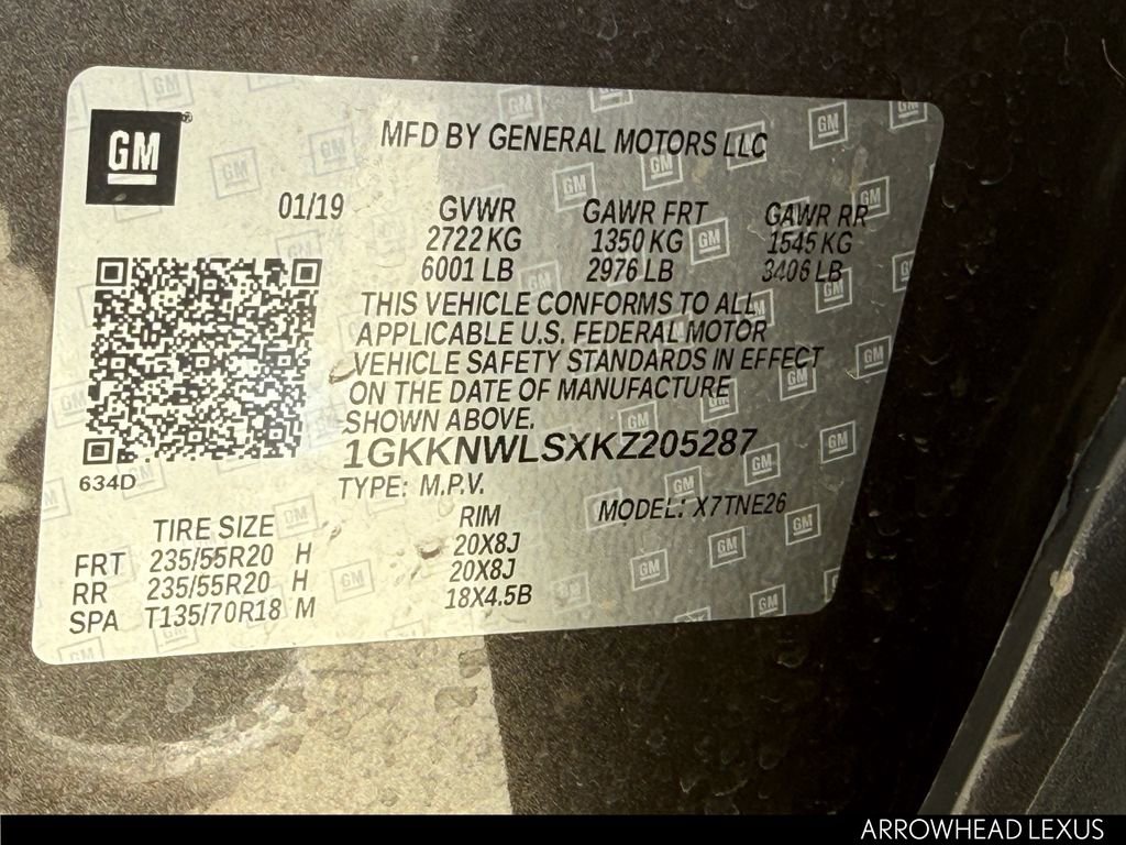 Used 2019 GMC Acadia SLT w/ LPO, Cargo Package image 15