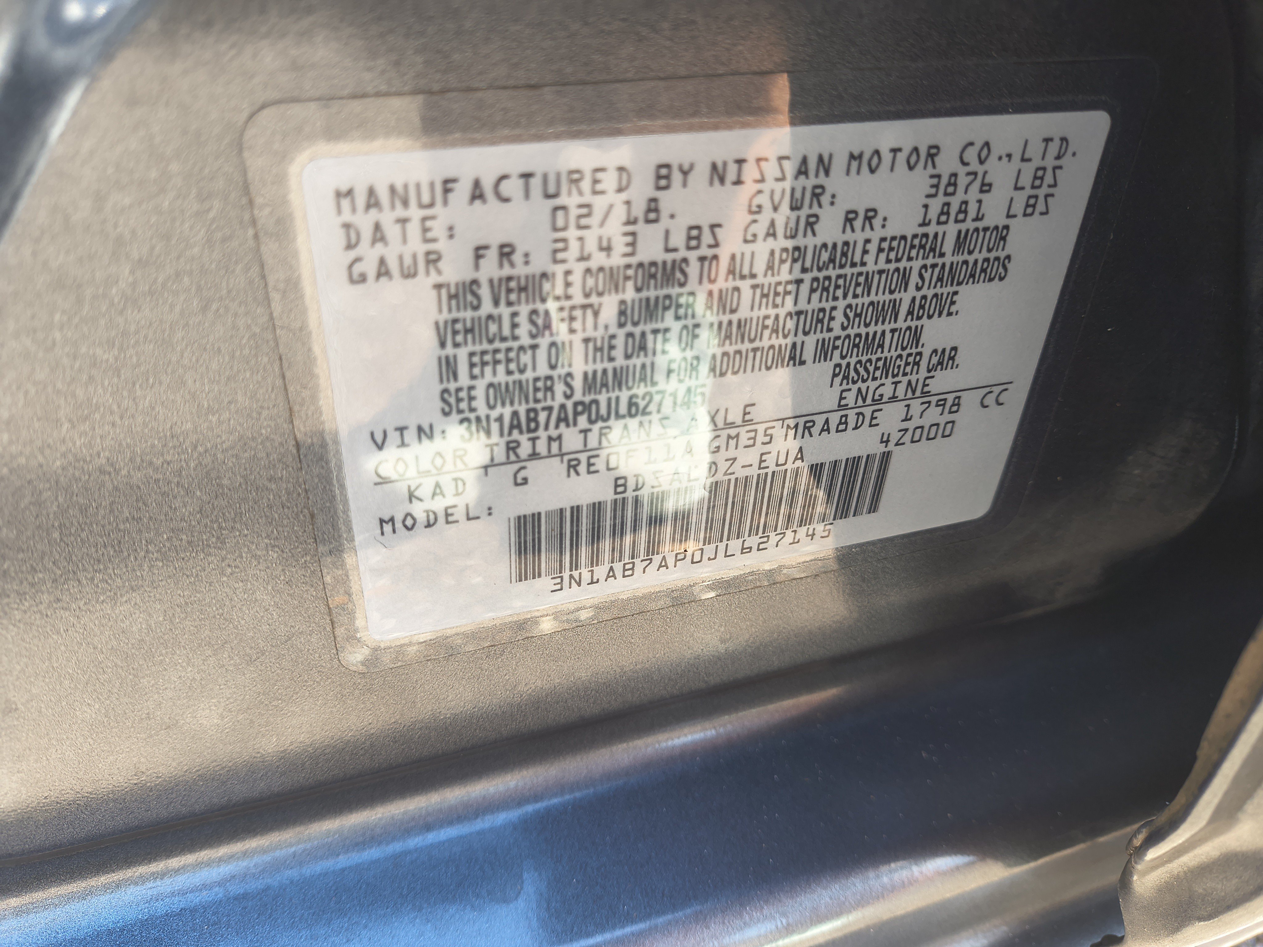 Used 2018 Nissan Sentra SV FWD image 32