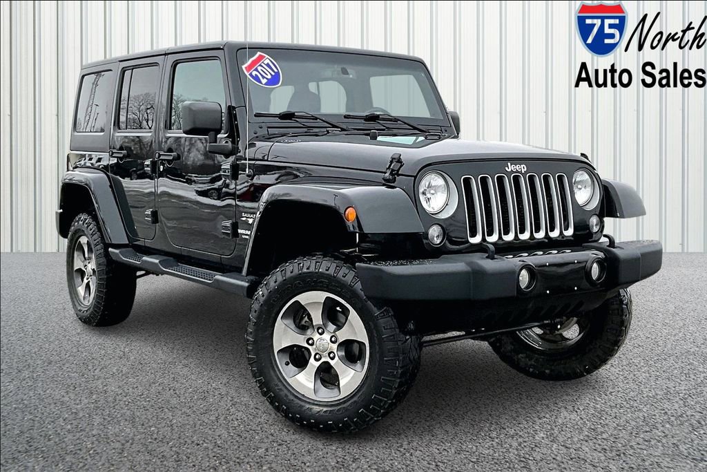 Used 2017 Jeep Wrangler Unlimited Sahara AWD/4WD image 1