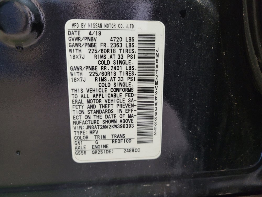 Used 2019 Nissan Rogue SV w/ Premium Package image 33