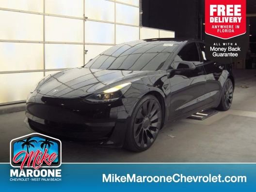 Used 2021 Tesla Model 3 Performance video 1