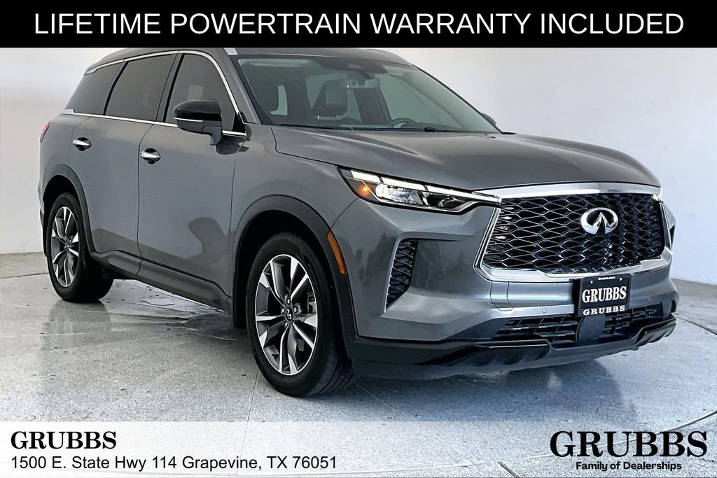 Certified 2023 INFINITI QX60 Luxe w/ Cargo Package AWD/4WD video 1