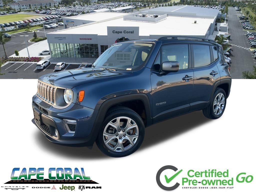 Certified 2020 Jeep Renegade Limited AWD/4WD image 1