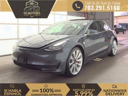 Used 2019 Tesla Model 3 Performance AWD/4WD image 2