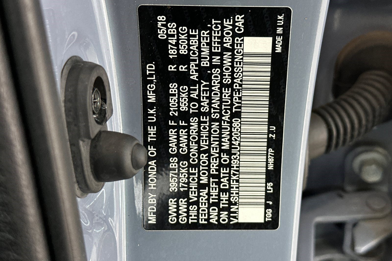 Used 2018 Honda Civic Sport Touring image 22