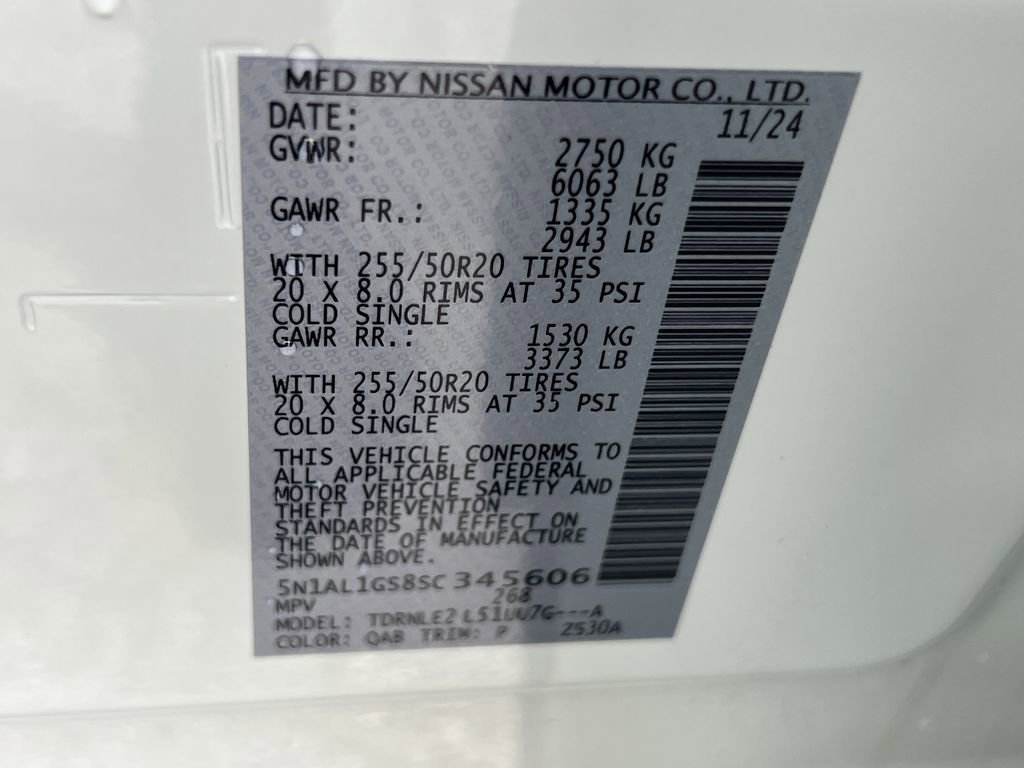 Used 2025 INFINITI QX60 Sensory w/ Vision Package image 32