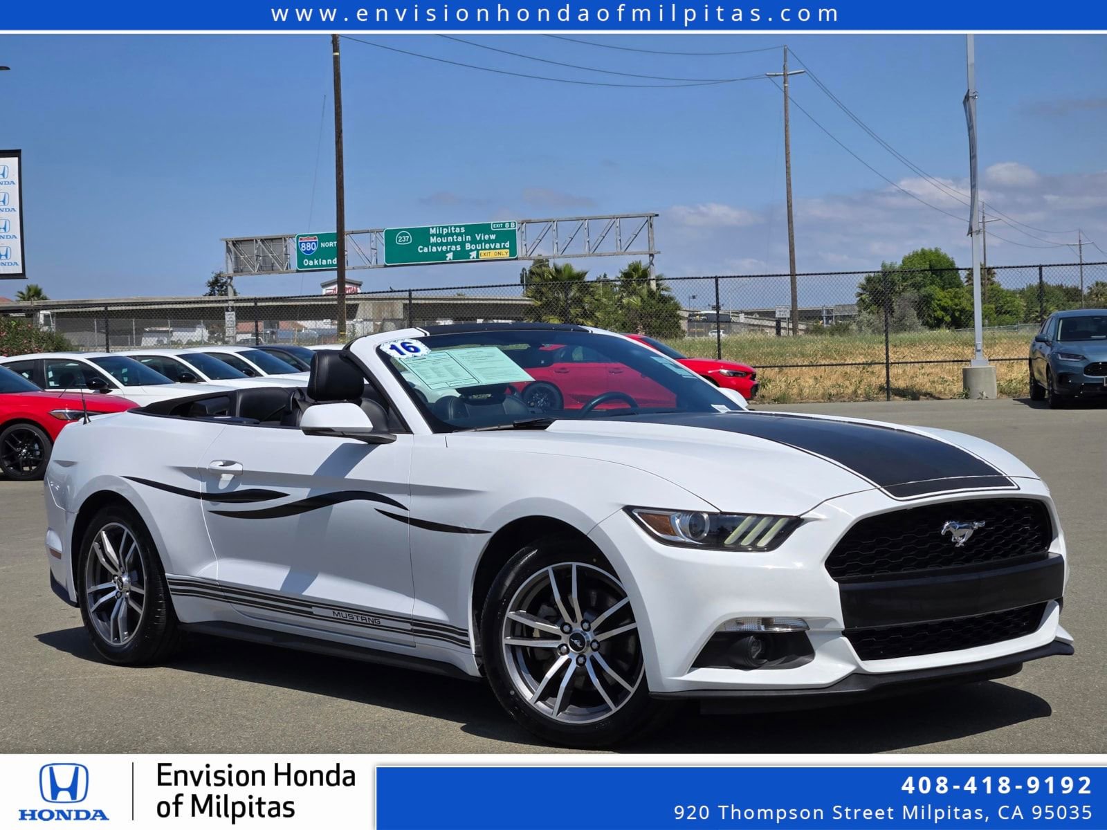 Used 2016 Ford Mustang Premium RWD image 1