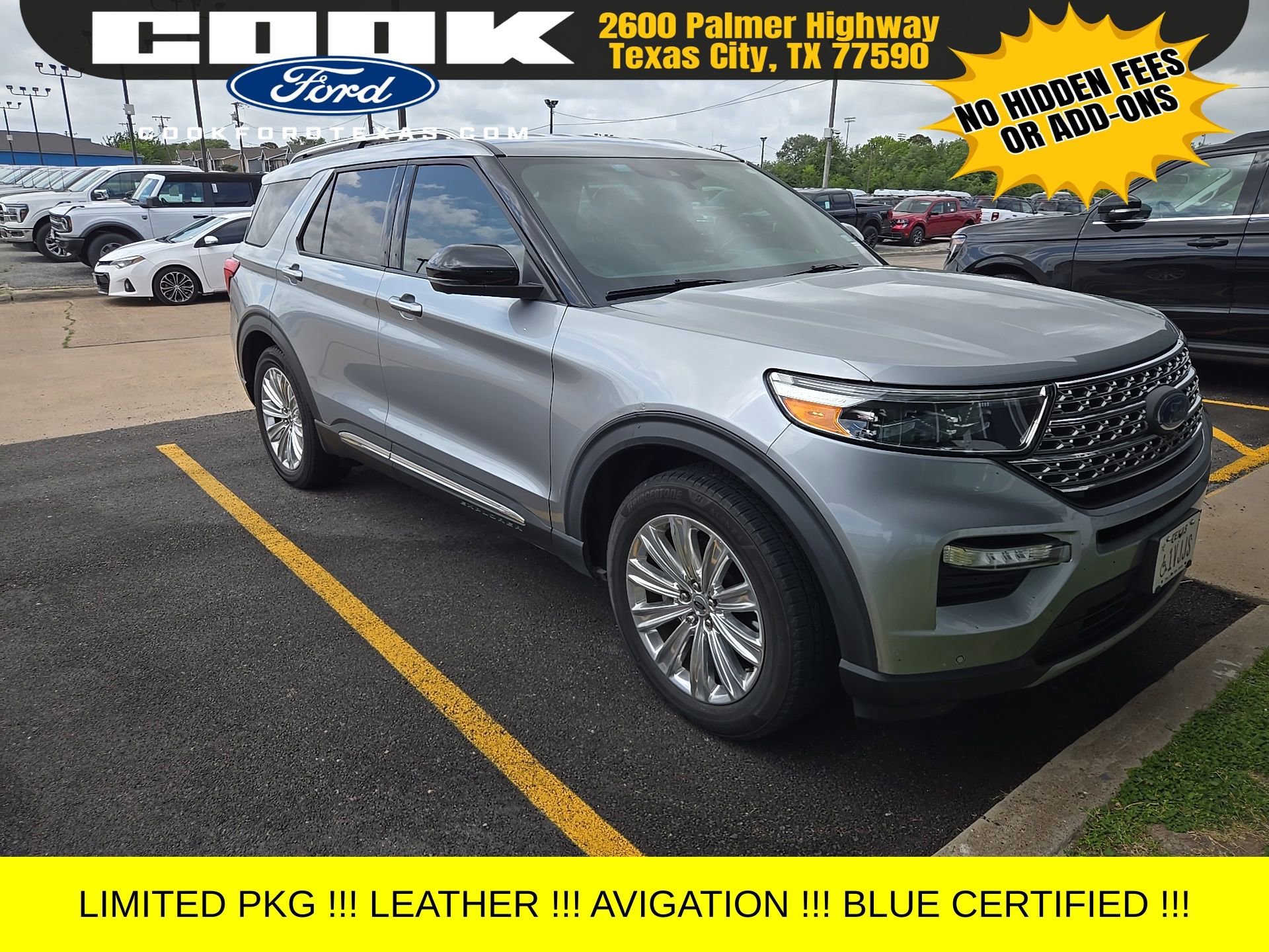 Used 2020 Ford Explorer Limited w/ Class III Trailer Tow Package image 11