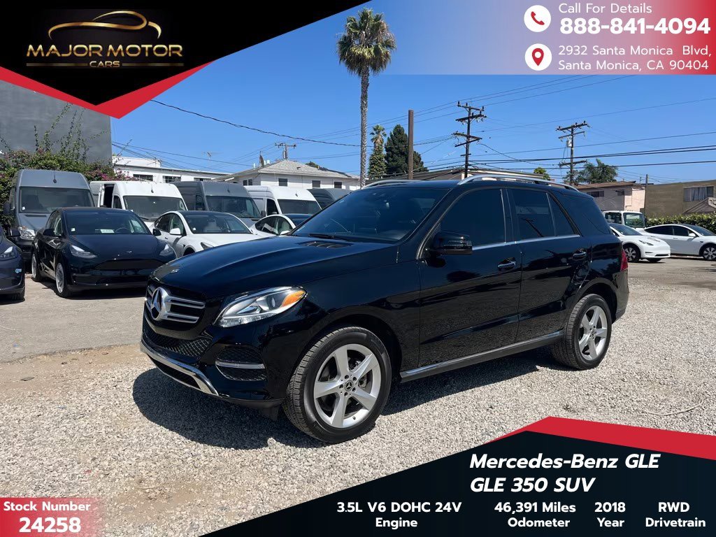 Used 2018 Mercedes-Benz GLE 350 w/ Premium 1 Package