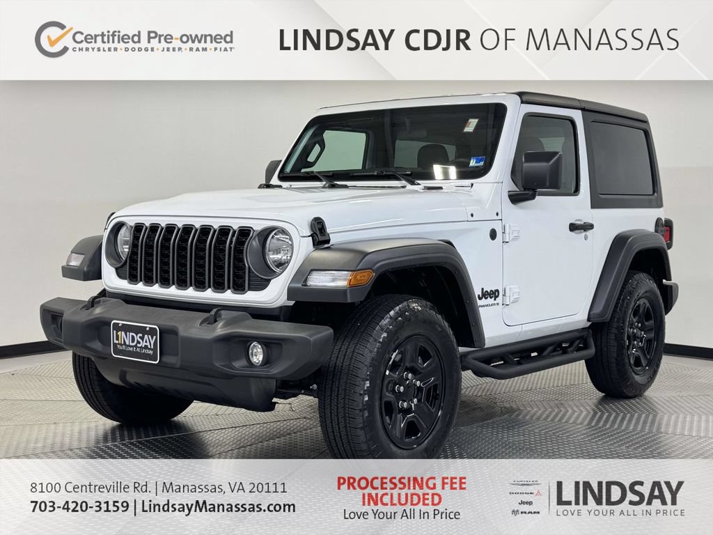 Certified 2025 Jeep Wrangler Sport AWD/4WD image 5