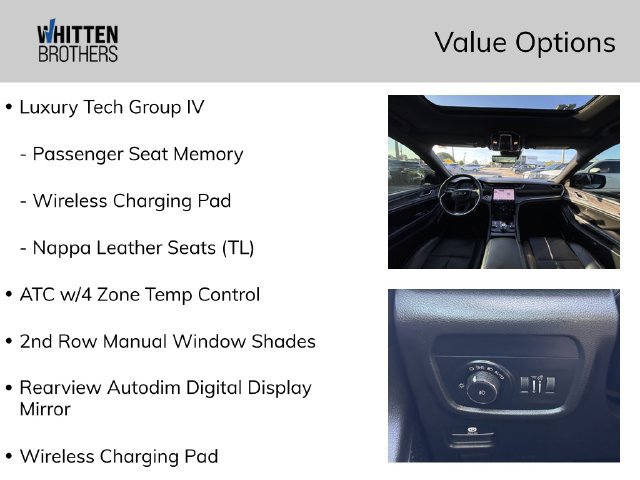 Used 2023 Jeep Grand Cherokee L Overland w/ Luxury Tech Group IV AWD/4WD image 13