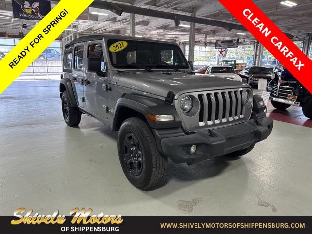 Certified 2021 Jeep Wrangler Unlimited Sport AWD/4WD image 7