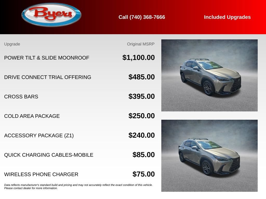 Used 2025 Lexus NX 250 FWD w/ Cold Area Package image 5