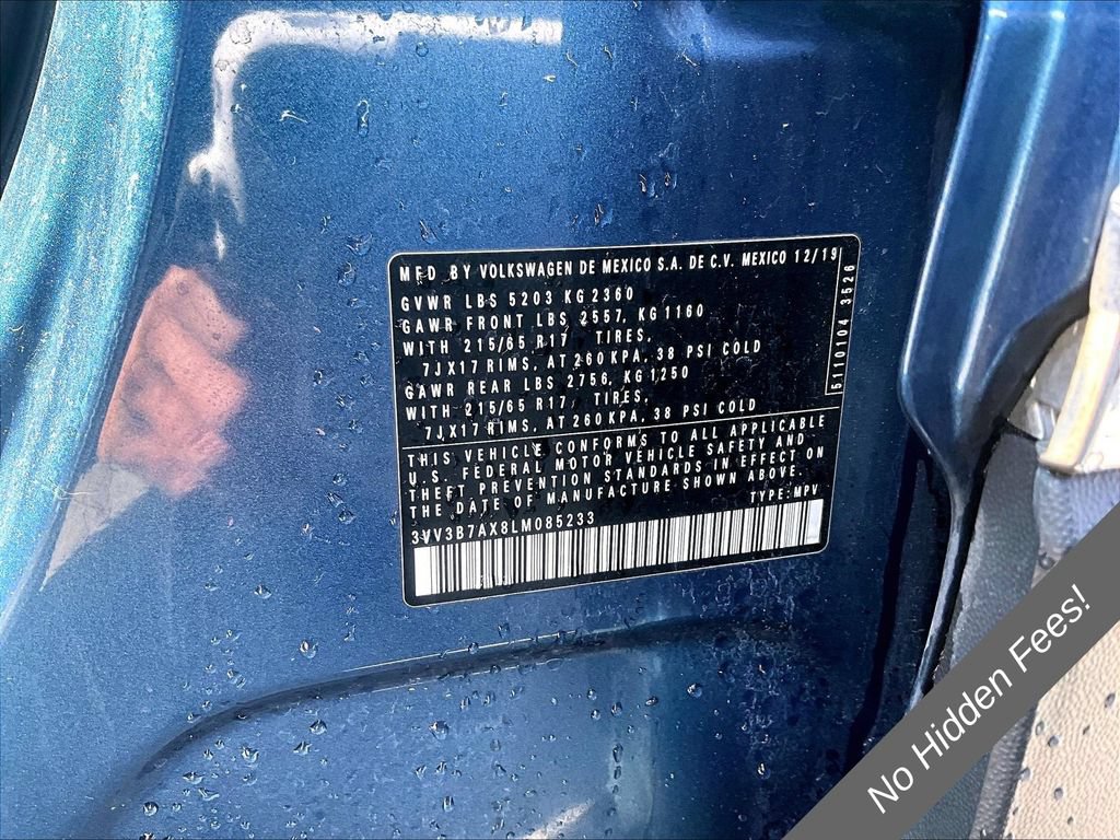 Used 2020 Volkswagen Tiguan SE FWD image 32