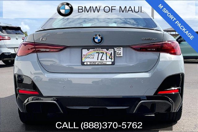 Used 2025 BMW i4 eDrive40 w/ M Sport Package RWD image 4