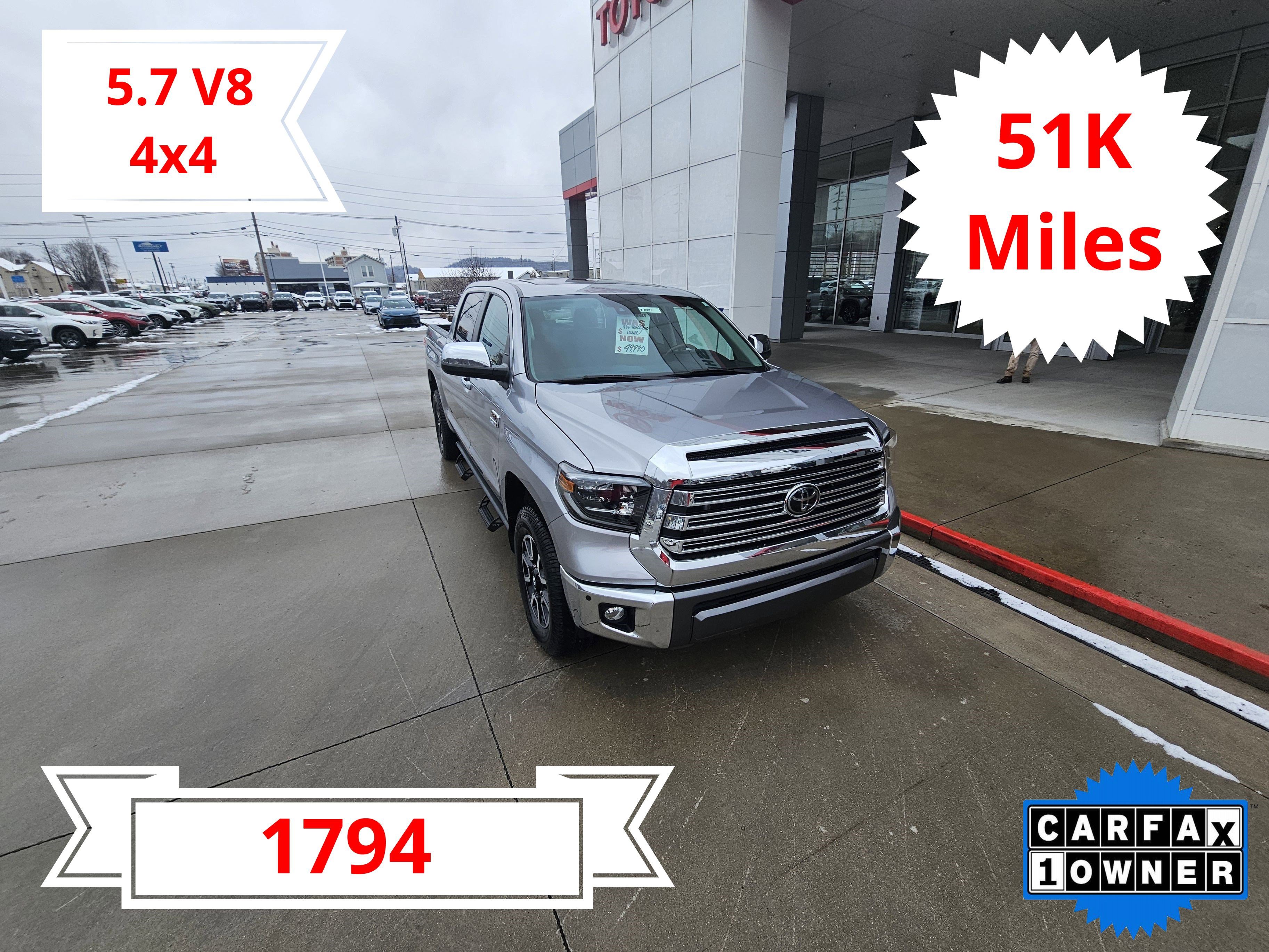 Used 2021 Toyota Tundra 1794 Edition