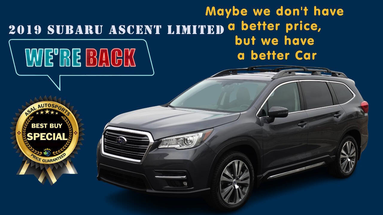 Used 2019 Subaru Ascent Limited w/ Popular Package #2 image 1