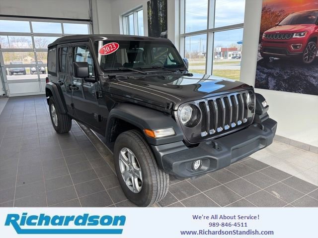 Used 2023 Jeep Wrangler Sport S AWD/4WD image 1