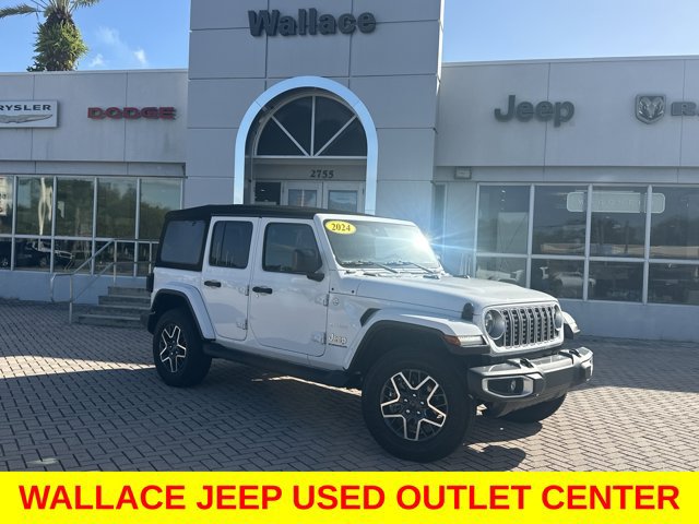 Certified 2024 Jeep Wrangler Unlimited Sahara w/ Safety Group AWD/4WD image 1