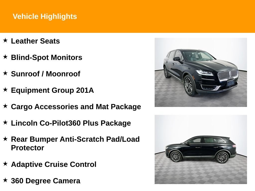 Used 2020 Lincoln Nautilus Reserve w/ Equipment Group 201A AWD/4WD video 2