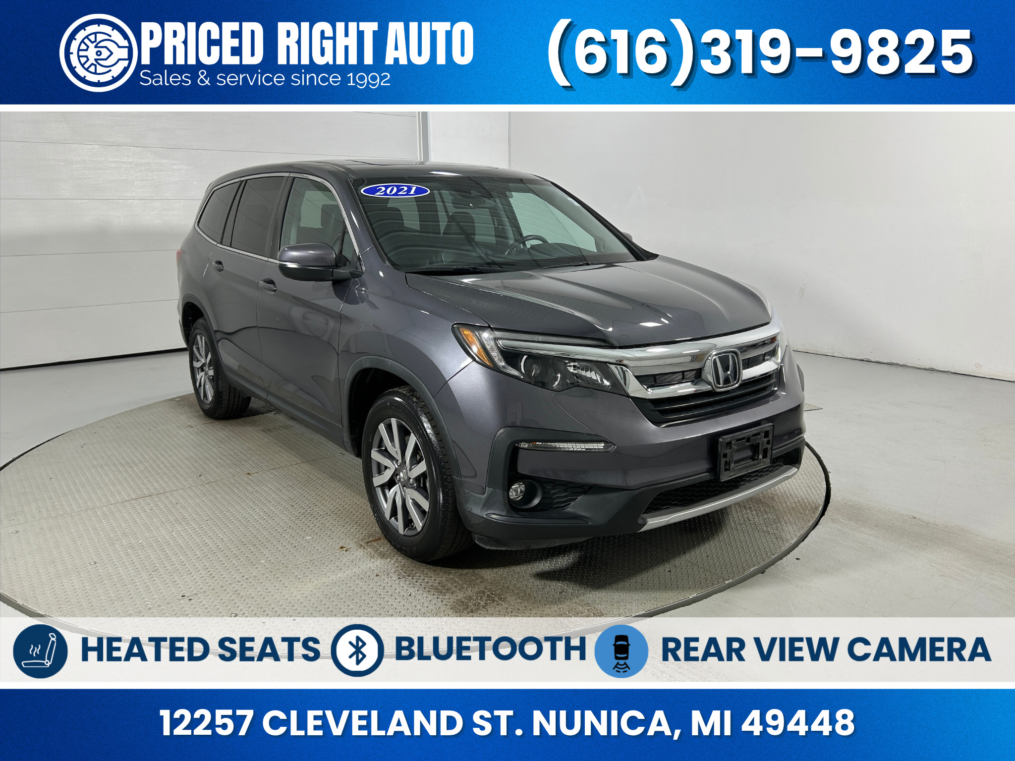 Used 2021 Honda Pilot EX-L image 1