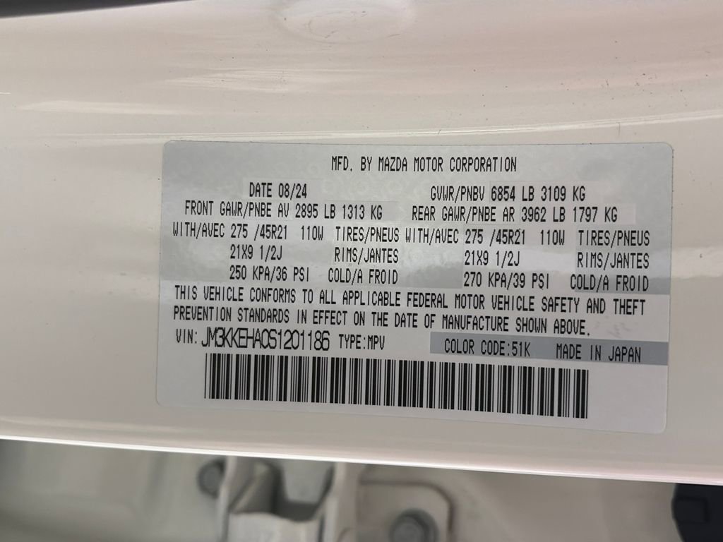 Used 2025 MAZDA CX-90 Plug-In Hybrid w/ Premium Plus image 12