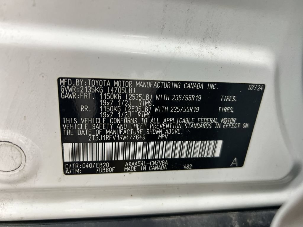 Used 2024 Toyota RAV4 Adventure AWD/4WD image 28
