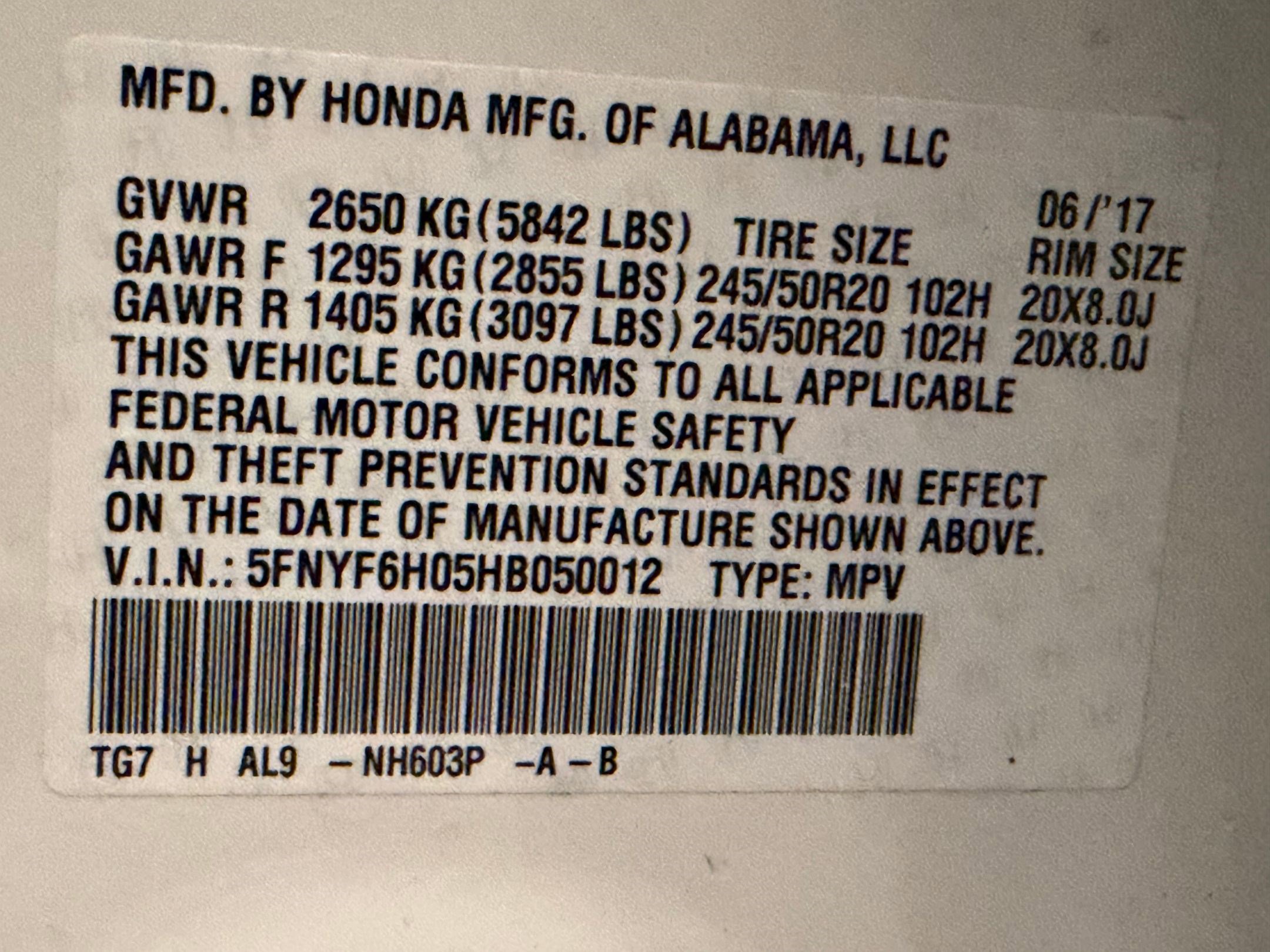 Used 2017 Honda Pilot Elite image 20