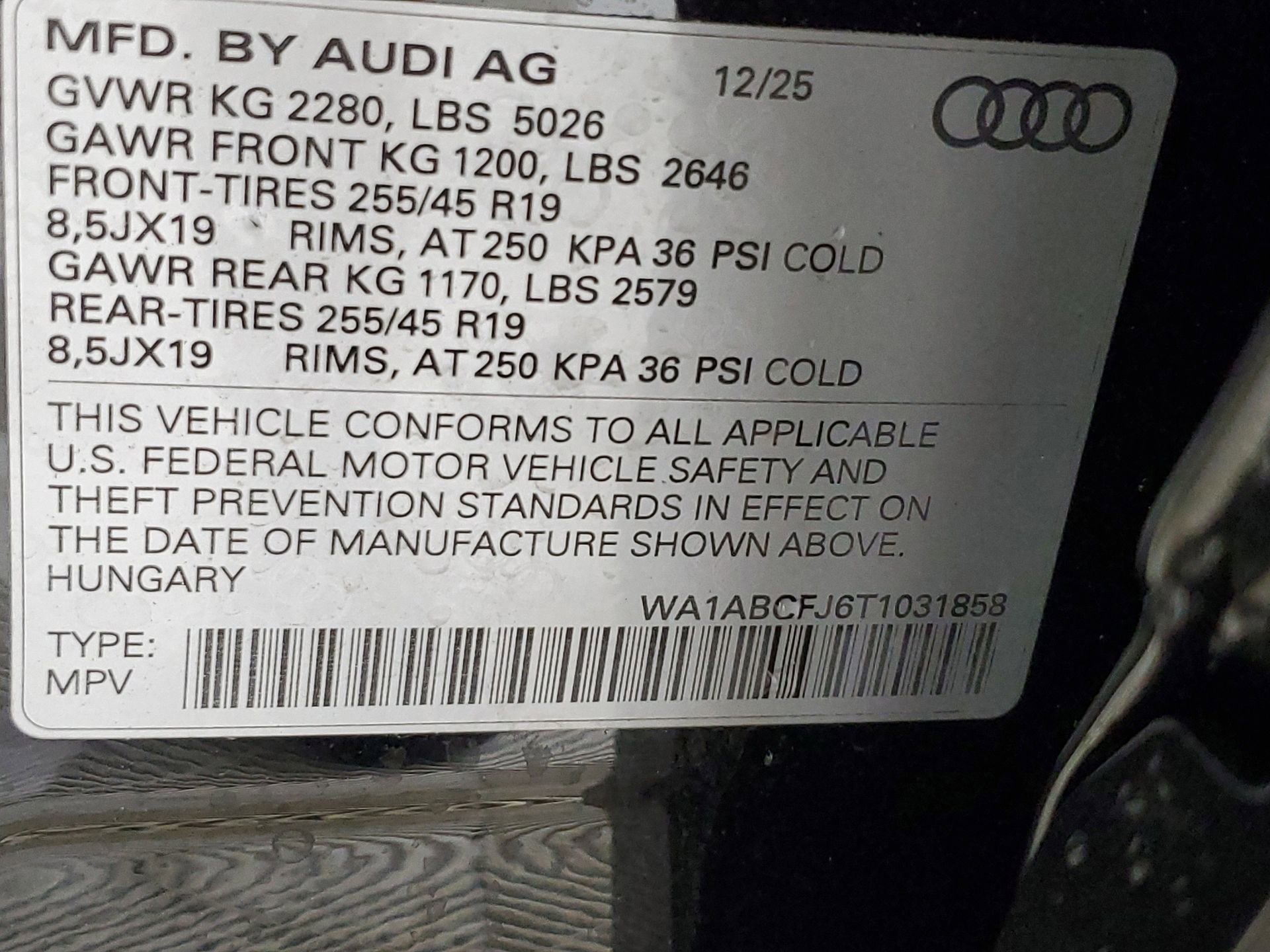 New 2026 Audi Q3 quattro 2.0T image 49