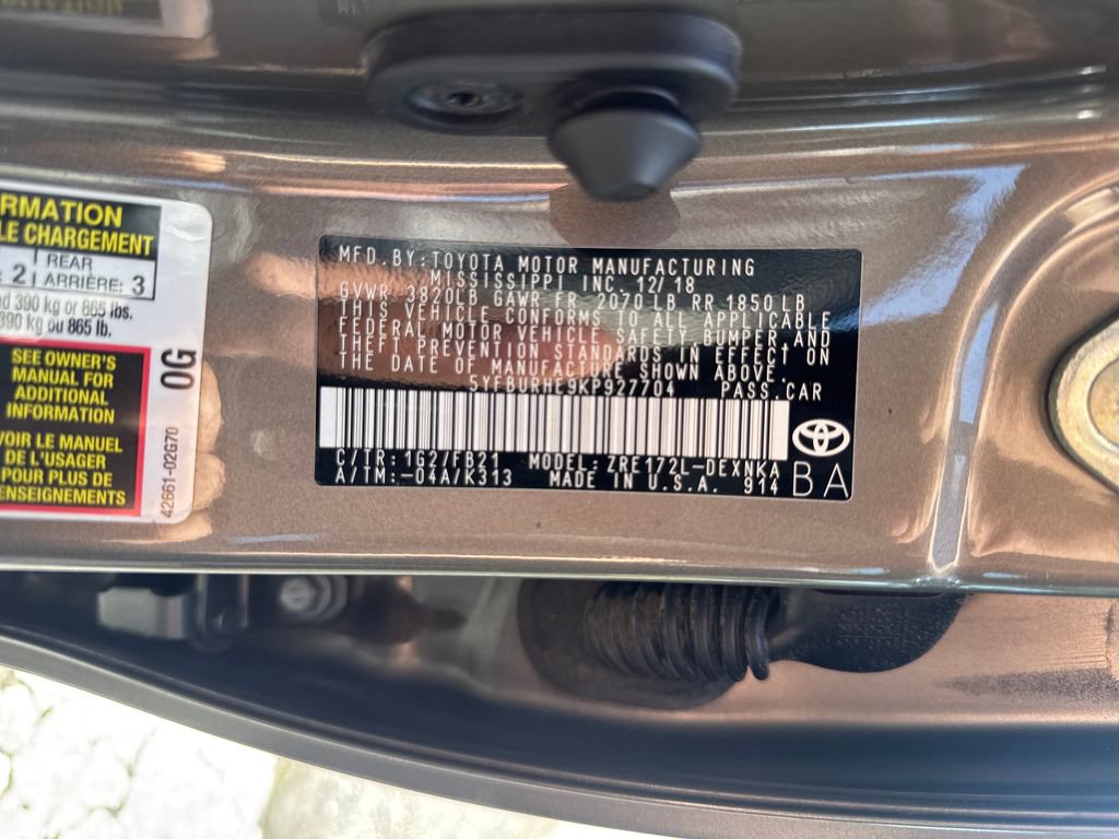 Used 2019 Toyota Corolla LE FWD image 40