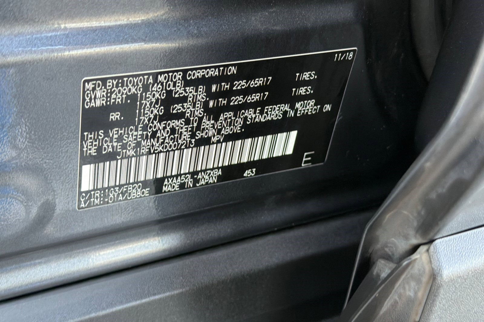 Used 2019 Toyota RAV4 LE image 38