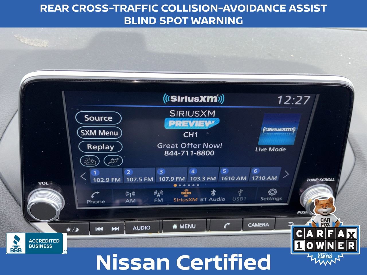 Certified 2025 Nissan Sentra SV w/ All-Weather Package image 10