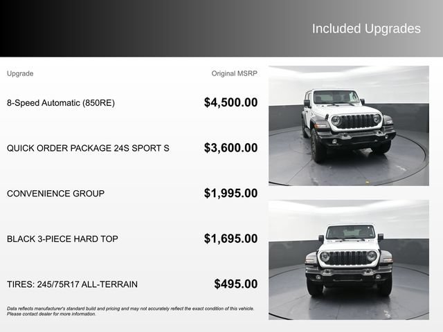 Used 2024 Jeep Wrangler Sport AWD/4WD image 4