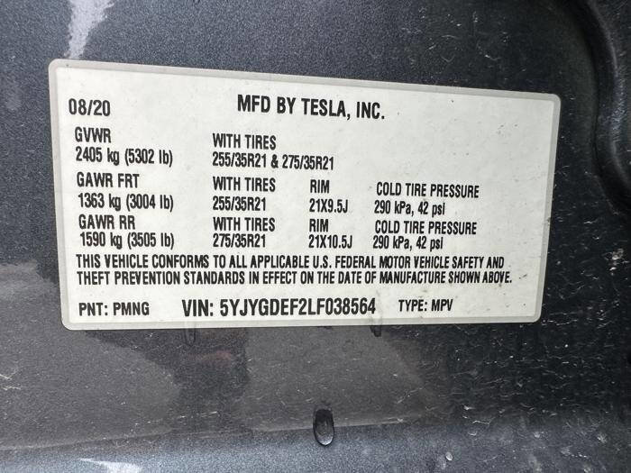 Used 2020 Tesla Model Y Performance image 28