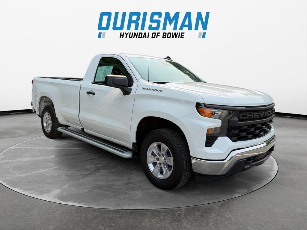 Used 2025 Chevrolet Silverado 1500 W/T RWD image 1