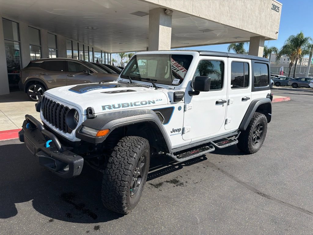 Used 2023 Jeep Wrangler Unlimited Rubicon 4xe AWD/4WD image 4
