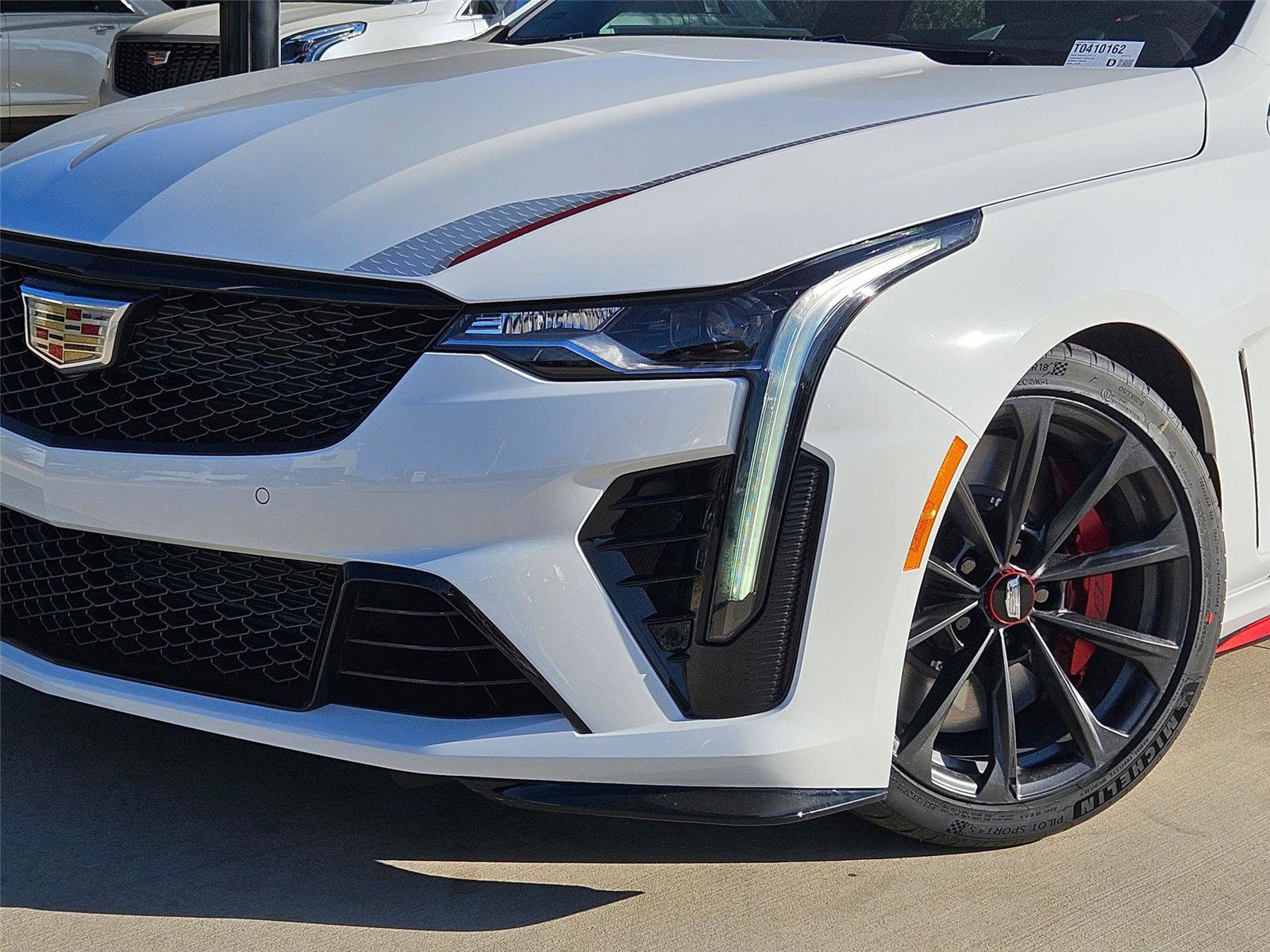 New 2026 Cadillac CT4 V Blackwing w/ LPO, Red Accent Package RWD image 7