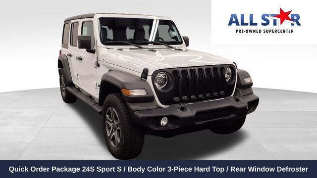 Used 2022 Jeep Wrangler Unlimited Sport image 1