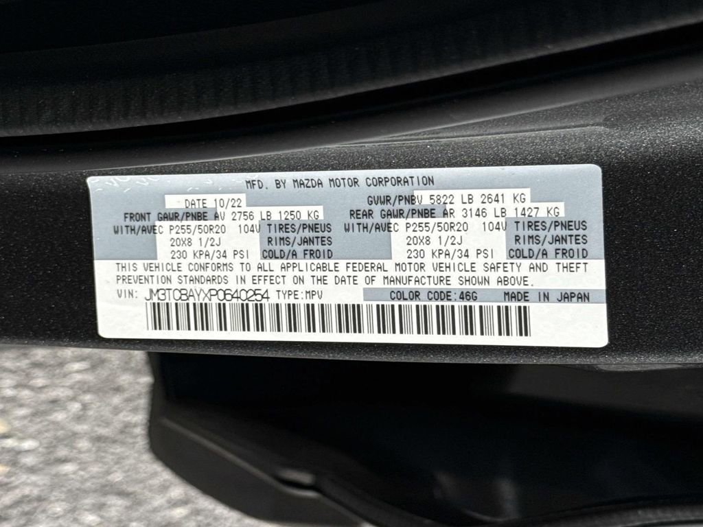 Used 2023 MAZDA CX-9 Touring Plus AWD/4WD image 31