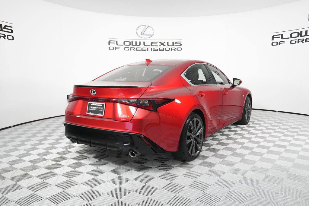 Certified 2023 Lexus IS 350 F Sport w/ Navigation Package AWD/4WD image 7