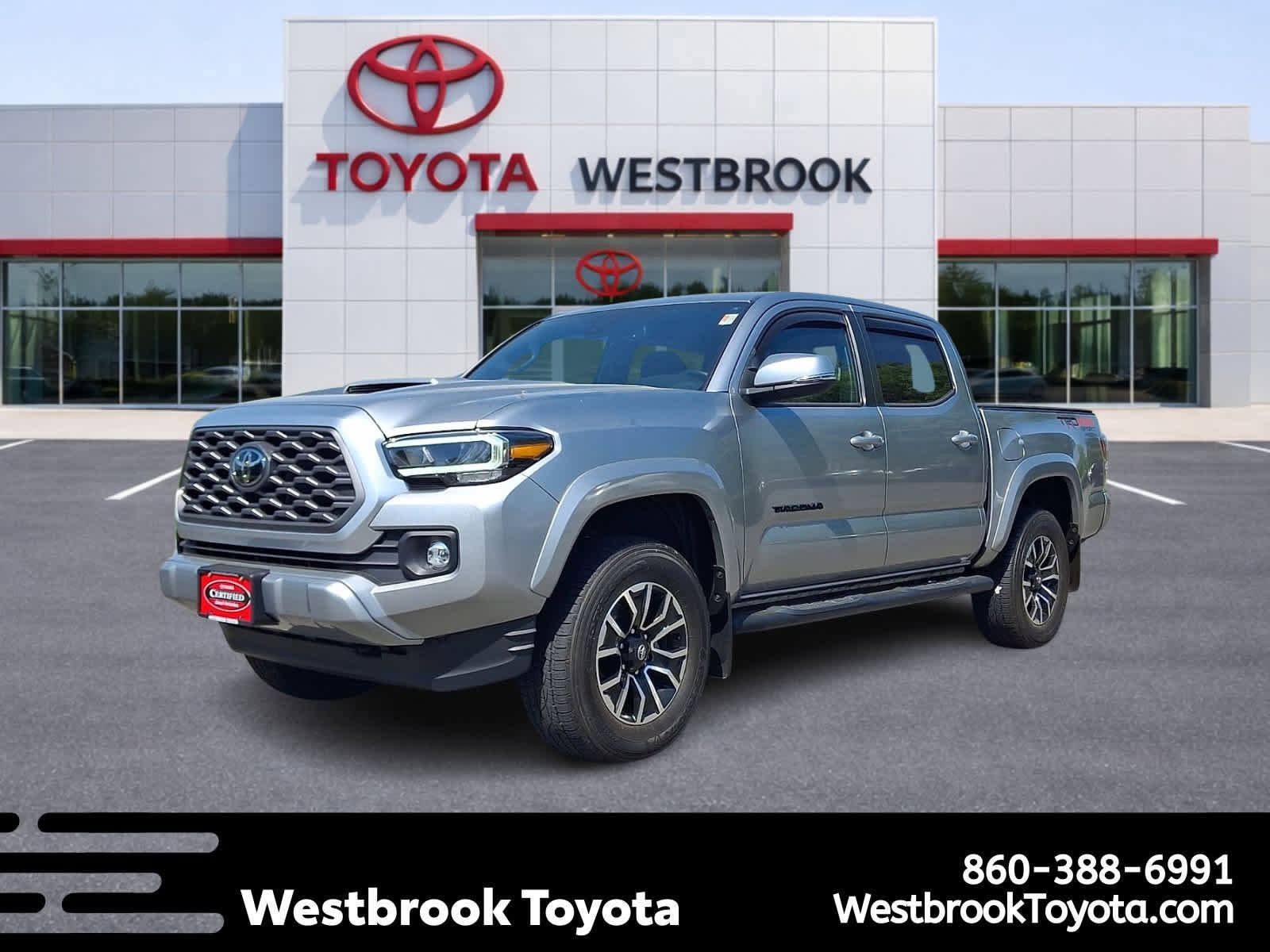Certified 2023 Toyota Tacoma TRD Sport AWD/4WD image 1