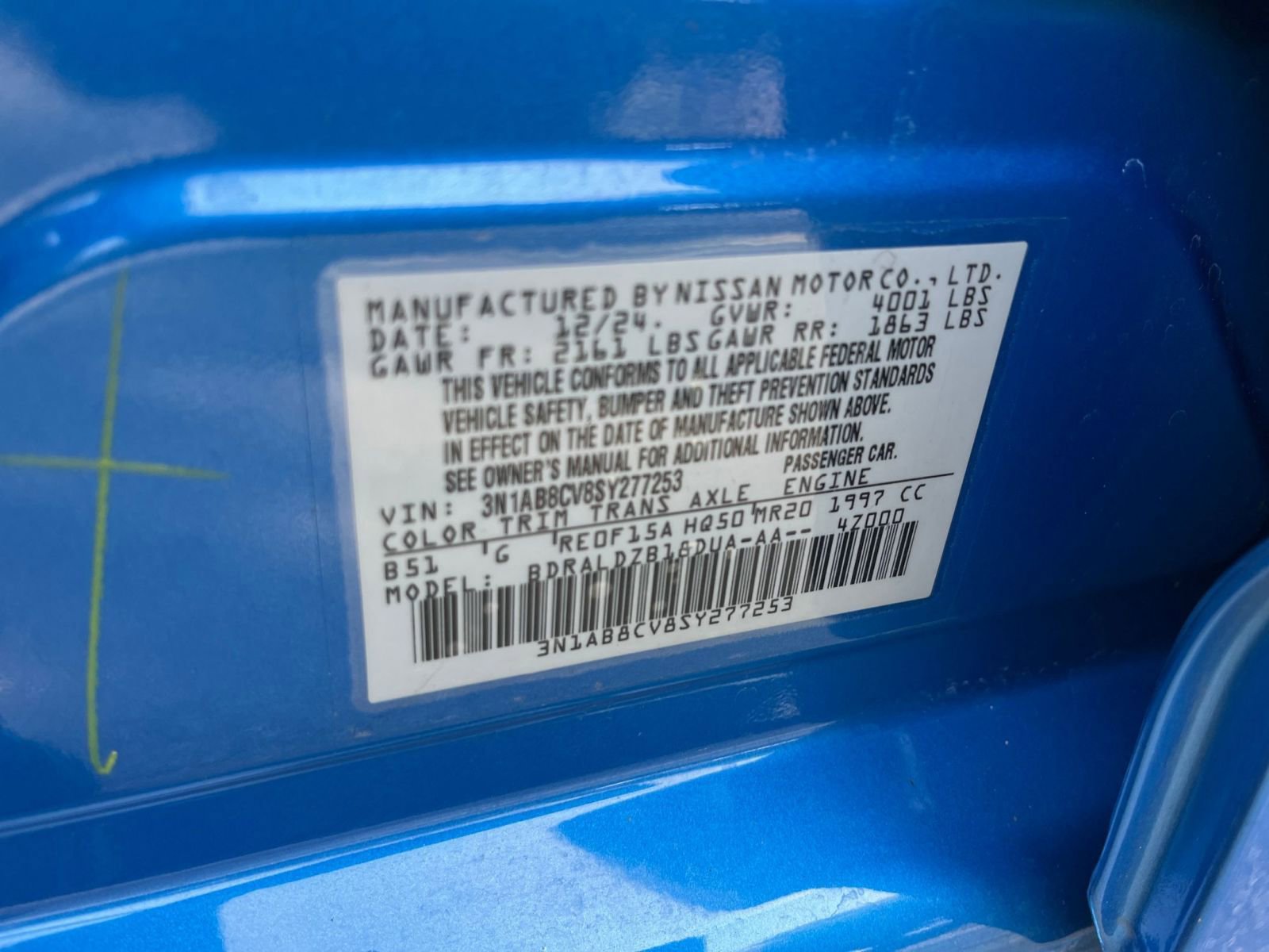 Used 2025 Nissan Sentra SV FWD image 27