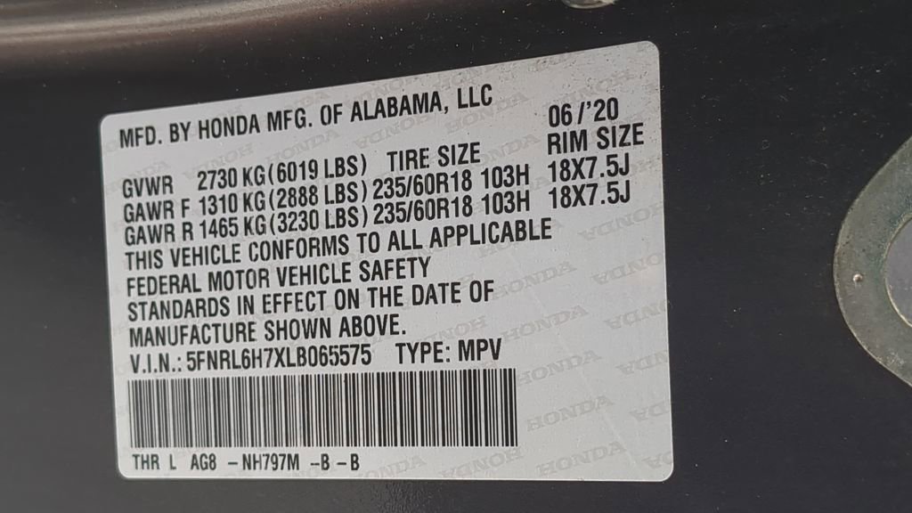 Used 2020 Honda Odyssey EX-L image 24