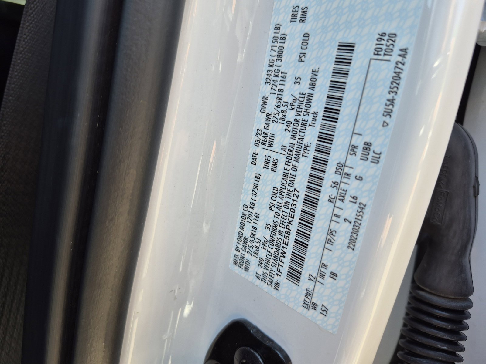 Used 2023 Ford F150 XLT w/ Equipment Group 302A High image 27