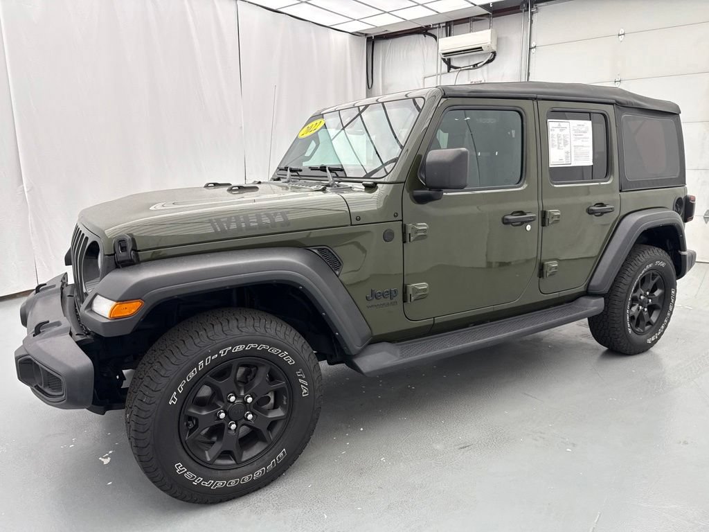 Used 2022 Jeep Wrangler Unlimited Sport AWD/4WD image 3