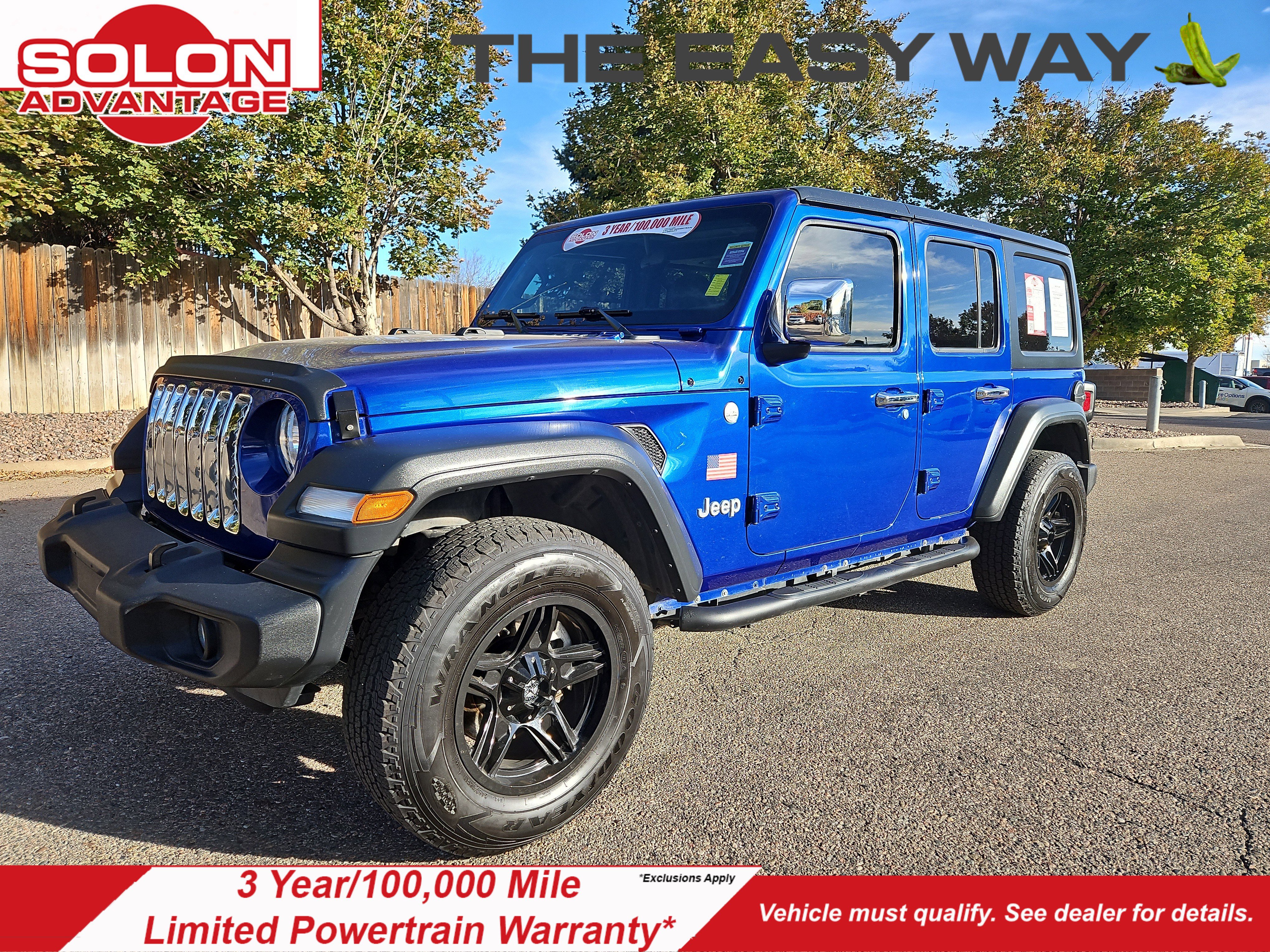 Used 2018 Jeep Wrangler Unlimited Sport