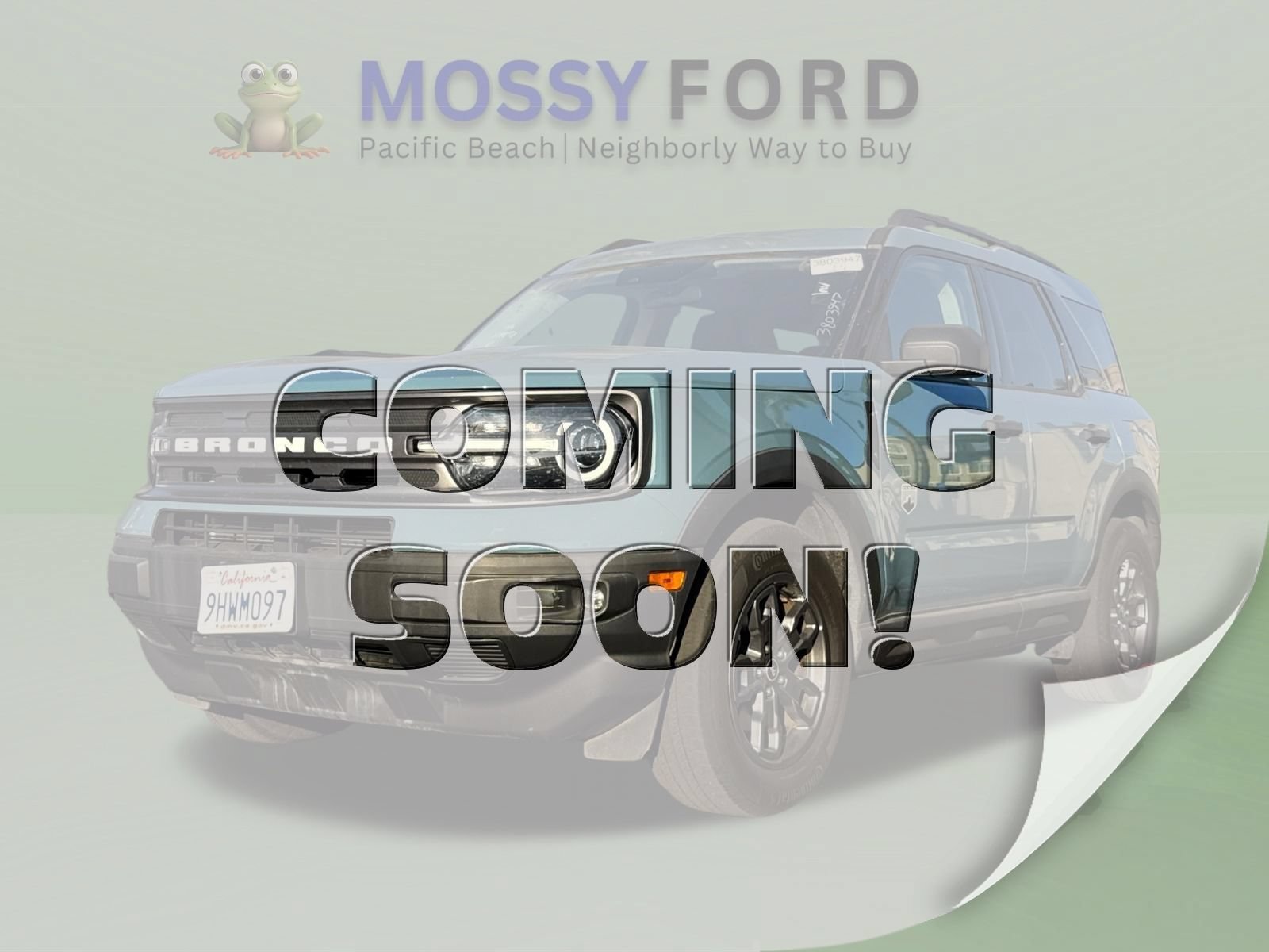 Used 2023 Ford Bronco Sport Big Bend w/ Convenience Package