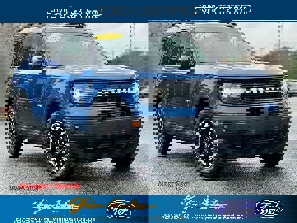 Certified 2024 Ford Bronco Sport Outer Banks w/ Tech Package