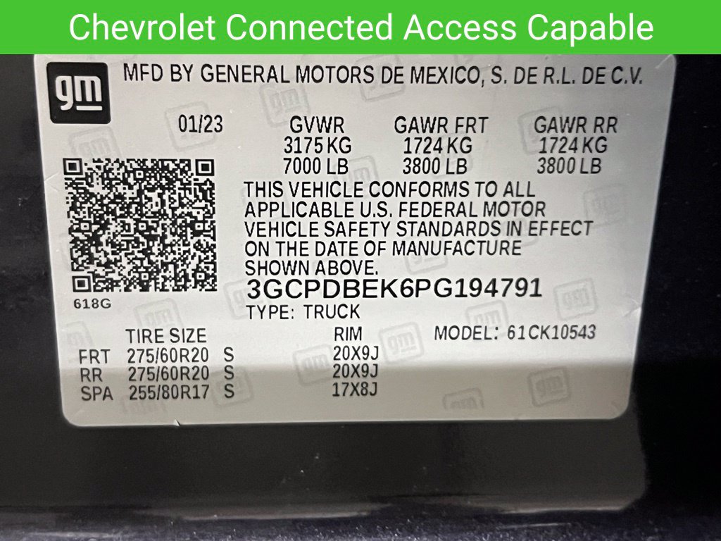 Certified 2023 Chevrolet Silverado 1500 Custom AWD/4WD image 31