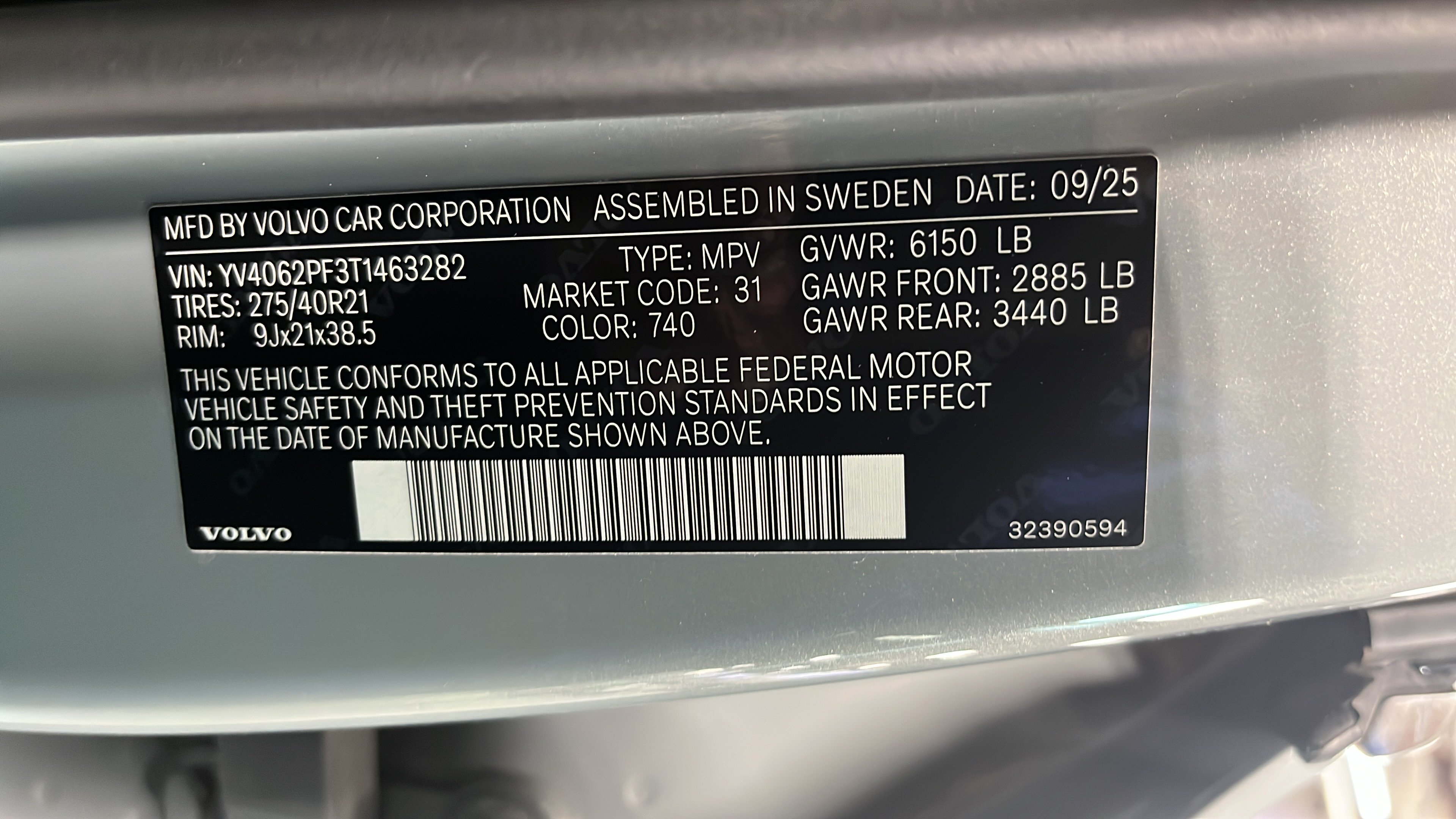 New 2026 Volvo XC90 B6 Ultra w/ Protection Package AWD/4WD image 30